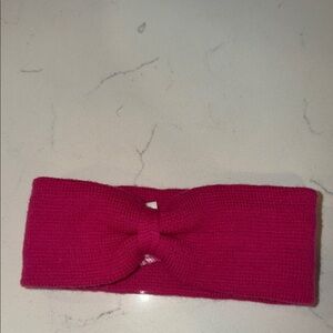 Pink Knitted Headband
